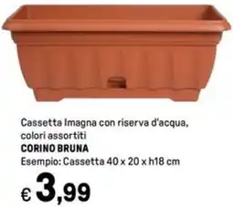 Iper La Grande Cassetta Imagna con riserva d'acqua, CORINO BRUNA offerta