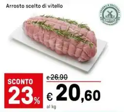 Iper La Grande Arrosto scelto di vitello offerta