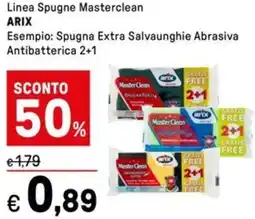 Iper La Grande Linea Spugne Masterclean ARIX offerta