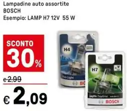 Iper La Grande Lampadine auto assortite BOSCH offerta