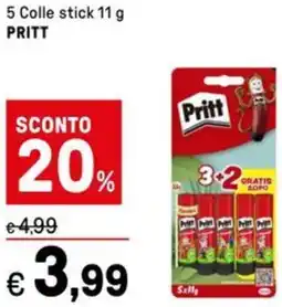 Iper La Grande 5 Colle stick PRITT offerta