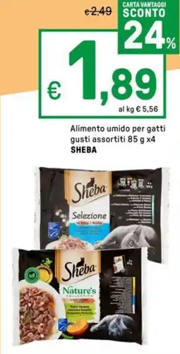 Iper La Grande Alimento umido per gatti SHEBA offerta