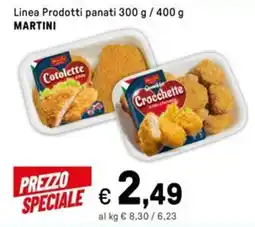 Iper La Grande Linea Prodotti panati MARTINI offerta