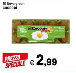 Iper La Grande 10 Uova green COCCODÌ offerta