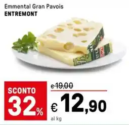 Iper La Grande Emmental Gran Pavois ENTREMONT offerta
