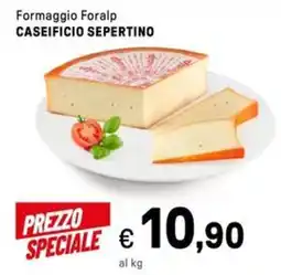 Iper La Grande Formaggio Foralp CASEIFICIO SEPERTINO offerta