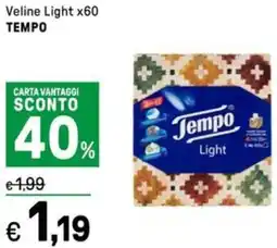 Iper La Grande Veline Light x60 TEMPO offerta