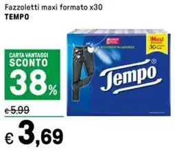 Iper La Grande Fazzoletti maxi formato x30 TEMPO offerta