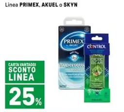 Iper La Grande Linea PRIMEX, AKUEL O SKYN offerta