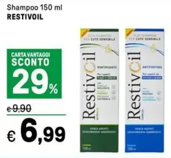 Iper La Grande Shampoo RESTIVOIL offerta