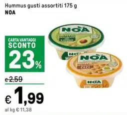 Iper La Grande Hummus NOA offerta