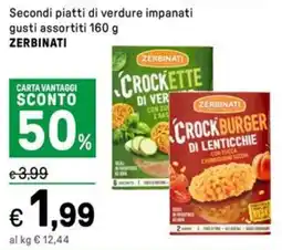 Iper La Grande Secondi piatti di verdure impanati ZERBINATI offerta