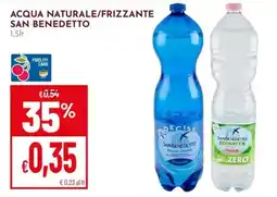 Pan Acqua naturale/frizzante SAN BENEDETTO offerta