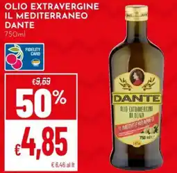 Pan Olio extravergine il mediterraneo DANTE offerta