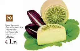 Conad Caciotta vaccina Vaccarella La Pecorella offerta