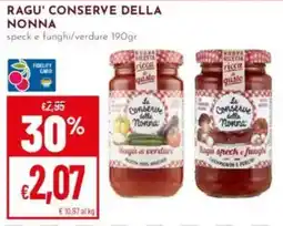 Pan Ragu' CONSERVE DELLA NONNA offerta