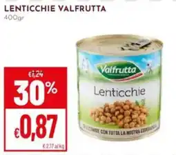 Pan Lenticchie VALFRUTTA offerta