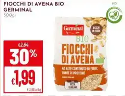 Pan Fiocchi di avena bio GERMINAL offerta