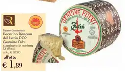 Conad Pecorino Romano del Lazio DOP Genuine Fulvi offerta
