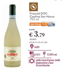 Conad Frascati DOC Cantine San Marco offerta