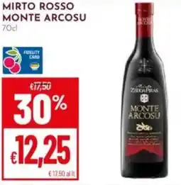 Pan Mirto rosso MONTE ARCOSU offerta
