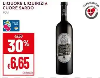 Pan Liquore liquirizia CUORE SARDO offerta