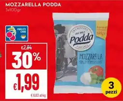 Pan Mozzarella PODDA offerta