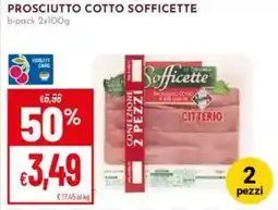Pan Prosciutto cotto SOFFICETTE offerta
