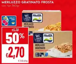 Pan Merluzzo gratinato FROSTA offerta