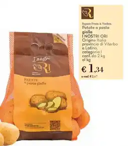 Conad Patate a pasta gialla I NOSTRI ORI offerta