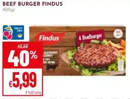 Pan Beef burger FINDUS offerta