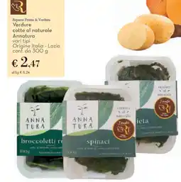Conad Verdure cotte al naturale Annatura offerta