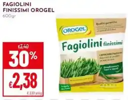 Pan Fagiolini finissimi OROGEL offerta