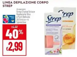 Pan Linea depilazione corpo STREP offerta