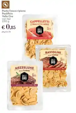 Conad Pasta fresca ripiena Pastificio Valle Oro offerta