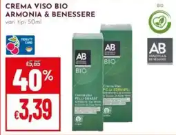 Pan Crema viso bio ARMONIA & BENESSERE offerta