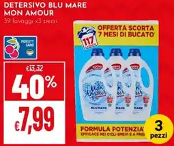 Pan Detersivo blu mare MON AMOUR offerta