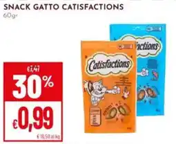 Pan Snack gatto CATISFACTIONS offerta