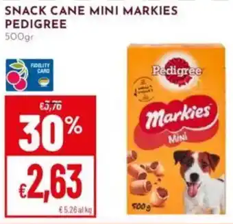 Pan Snack cane mini markies PEDIGREE offerta