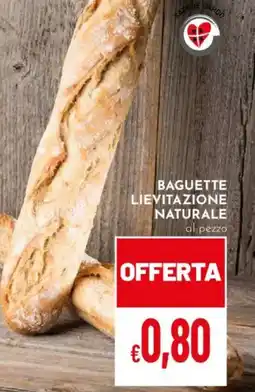 Pan Baguette lievitazione naturale offerta