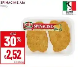 Pan Spinacine AIA offerta