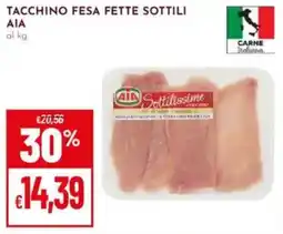 Pan Tacchino fesa fette sottili AIA offerta