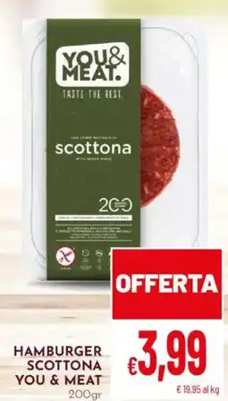 Pan Hamburger scottona YOU & MEAT offerta