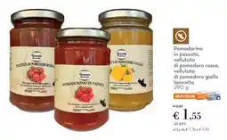 Conad Pomodorino in passata, vellutata di pomodoro rosso, vellutata di pomodoro giallo Iannotta offerta