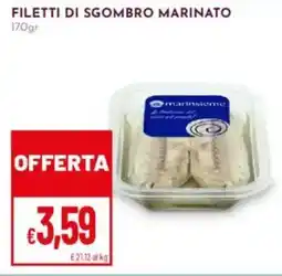 Pan Filetti di sgombro marinato 170gr offerta