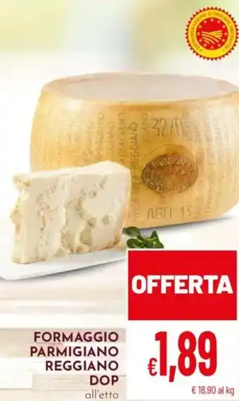 Pan Formaggio parmigiano reggiano DOP offerta