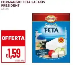 Pan Formaggio feta salakis PRESIDENT offerta