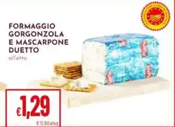 Pan Formaggio gorgonzola e mascarpone DUETTO offerta