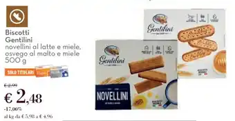 Biscotti Gentilini
