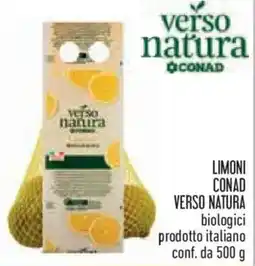 Conad Limoni CONAD VERSO NATURA offerta